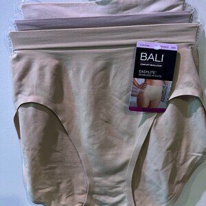 BALI Comfort Revolution Easylite Seamless Hi Cuts Set of 3: Neutrals, Size M/6